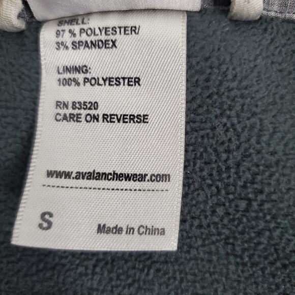 Avalanche Outdoor Women's Full Zip Jacket Dark Grey Size small - Picture 3 of 7